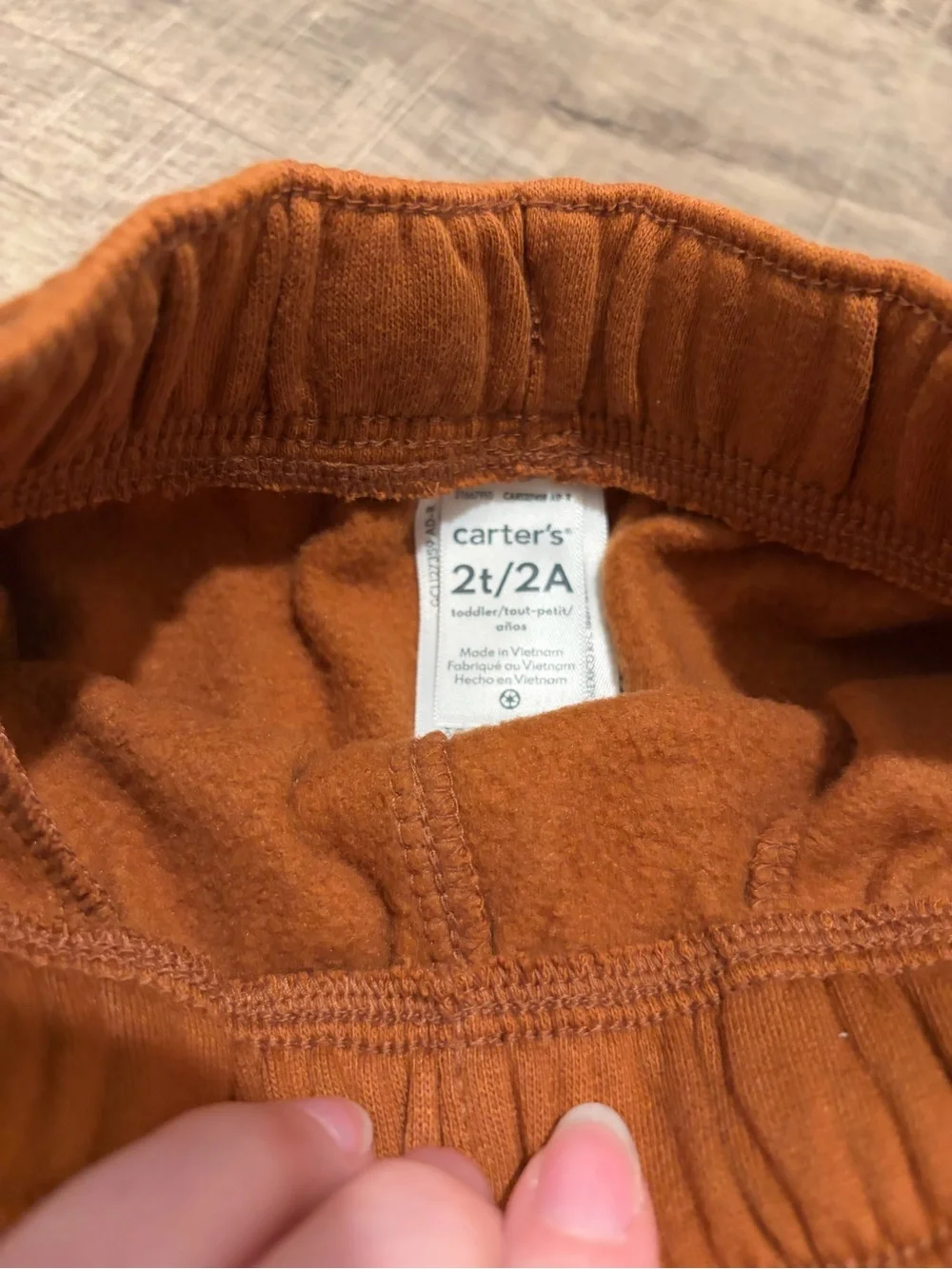 Carter's Burnt Orange Jogger Sweatpants for Kids
